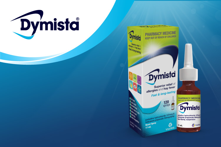 Clears hayfever from 5 minutes